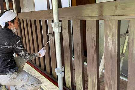 鉄部塗装｜杉並区の塗装業者 石崎美装の外壁塗装・屋根塗装メニュー